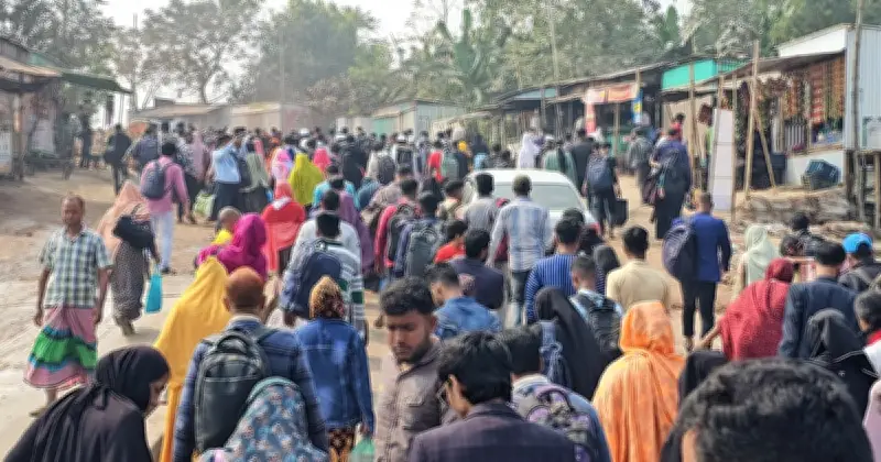 ত্রয়োদশ সংসদ নির্বাচনে ভোট দিতে লাখো মানুষ নিজ এলাকায় ফিরছেন