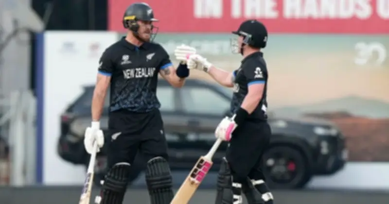টি-টোয়েন্টি বিশ্বকাপে নিউজিল্যান্ডের রেকর্ড জয়, সংযুক্ত আরব আমিরাতকে হারালো ১০ উইকেটে