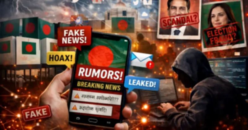 ভোটযুদ্ধে তথ্য যুদ্ধ: গুজব ও ভুয়া সংবাদ নির্বাচনী মাঠে তৈরি করছে অস্থিরতা
