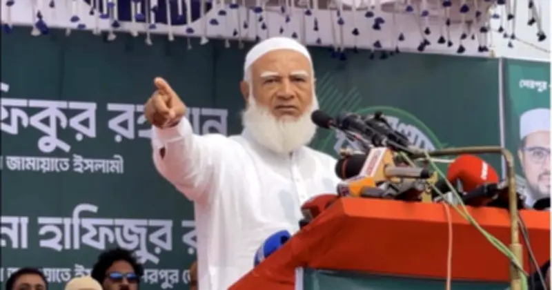 জামায়াত আমিরের অভিযোগ, ঢাকা-১৫ আসনে নির্বাচনি বুথ ভাঙচুরের ঘটনা ঘটেছে