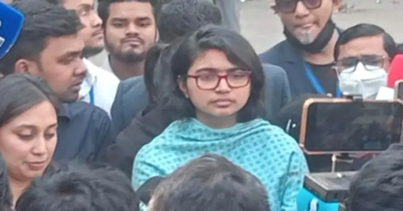 নারী এজেন্টদের হেনস্তার অভিযোগে ঢাকা-৯ আসনের সতন্ত্র প্রার্থী তাসনিম জারা