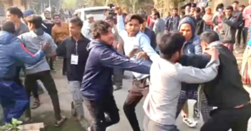 রাজশাহীতে নির্বাচনী সংঘর্ষ ও অবৈধ প্রবেশ: দুর্গাপুরে উত্তেজনা, চারঘাটে আটক