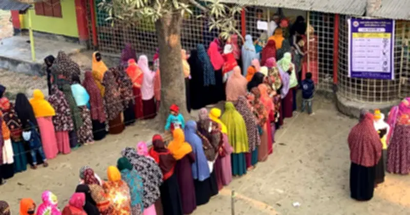 ত্রয়োদশ সংসদ নির্বাচনে রাজশাহী বিভাগে দুপুর পর্যন্ত ৩৪.০৭% ভোট, জয়পুরহাটে সর্বোচ্চ