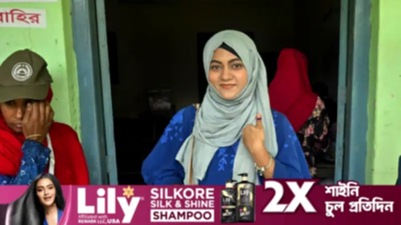 যশোরে প্রথমবারের মতো ভোট দিয়ে সামিহার 'ঈদের আমেজ' অনুভূতি