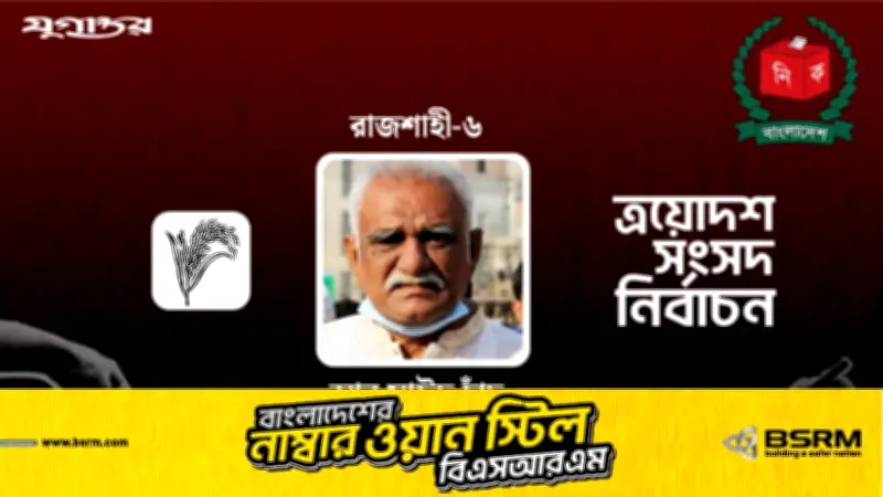 রাজশাহী-৬ আসনে বিএনপির আবু সাঈদ চাঁদ বিপুল ভোটে বিজয়ী