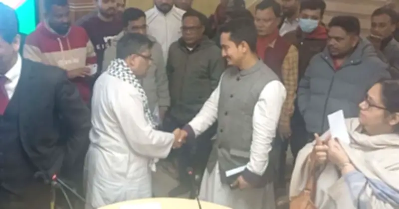 পঞ্চগড়-১ আসনে প্রতিদ্বন্দ্বীকে অভিনন্দন জানালেন নাগরিক পার্টির সারগিস আলম