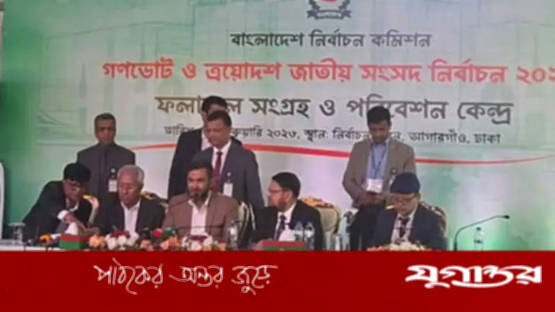 ত্রয়োদশ সংসদ নির্বাচনে ২৯৭ আসনের ফল ঘোষণা, চট্টগ্রামের দুই আসনের ফল স্থগিত