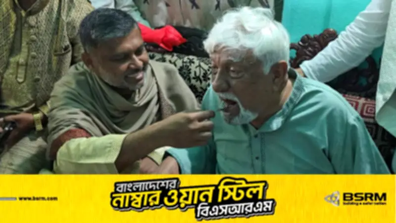 সুনামগঞ্জ-২ আসনে পরাজিত শিশির মনিরের সৌজন্যতা: বিজয়ী নাছির চৌধুরীকে মিষ্টিমুখ করালেন