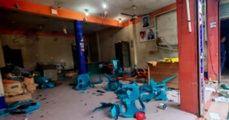 পটুয়াখালীর বাউফলে নির্বাচন পরবর্তী হামলা ও ভাঙচুরে পাঁচজন আহত