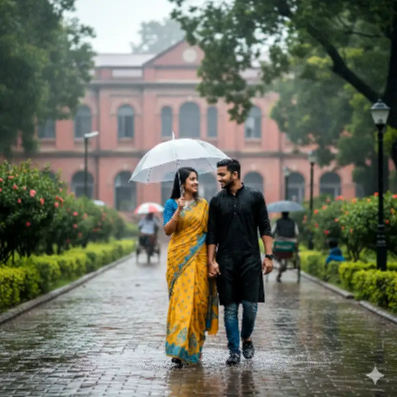 বৃষ্টিমুখর দিনে দীপু: একটি অকথিত ভালোবাসার গল্পের সেতু