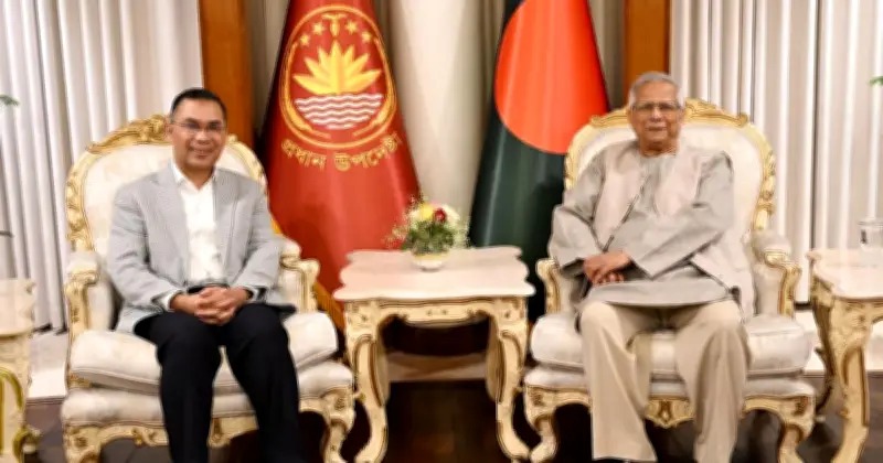 অন্তর্বর্তীকালীন সরকারের প্রধান উপদেষ্টা তরিক রহমানকে নির্বাচনে বিজয়ের জন্য অভিনন্দন জানালেন