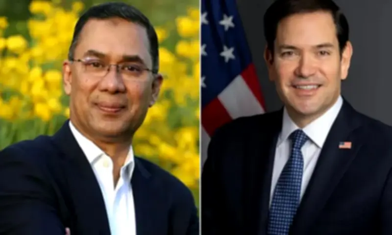 যুক্তরাষ্ট্রের পররাষ্ট্রমন্ত্রী মার্কো রুবিওর অভিনন্দনে বিএনপির চেয়ারম্যান তারেক রহমান