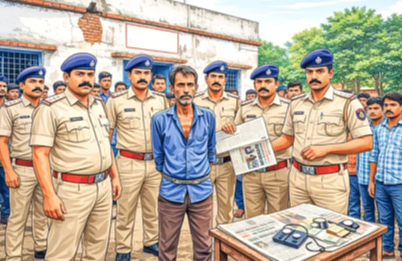 ভারতের মধ্যপ্রদেশে ধরা পড়লেন পুলিশের বাড়িতে চুরির অভিনব চোর দীপেশ