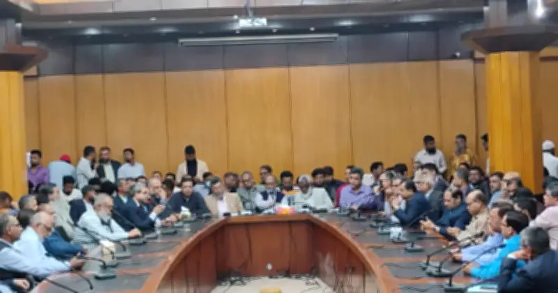 বিএনপির নির্বাচনী বিজয় উদযাপনে ডিএবি-বিএমইউ নেতাদের মতবিনিময় সভা অনুষ্ঠিত