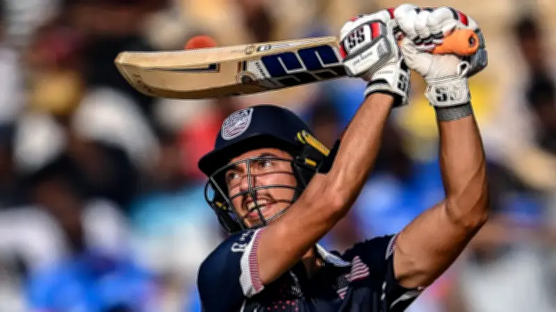 যুক্তরাষ্ট্রের সঞ্জয় কৃষ্ণমূর্তির ৬ ছক্কায় নামিবিয়াকে হারিয়ে সুপার এইটের স্বপ্ন বাঁচালো