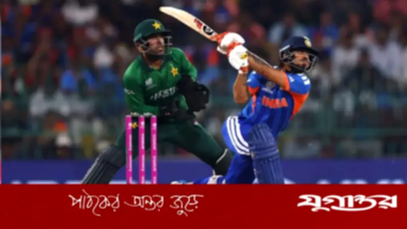 টি-টোয়েন্টি বিশ্বকাপে পাকিস্তানকে ১৭৬ রানের লক্ষ্য দিল ভারত, ইশান কিষানের ৭৭ রান