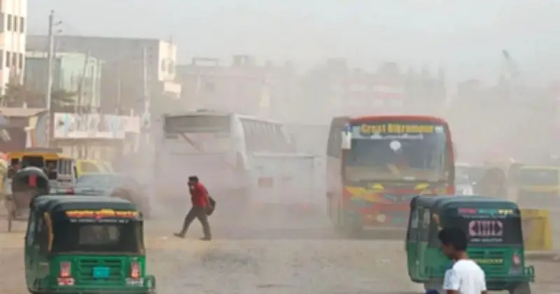 খুলনায় বায়ুদূষণ ঢাকাকেও ছাড়িয়ে গেছে, মিরপুরে স্কোর ৪৮৫