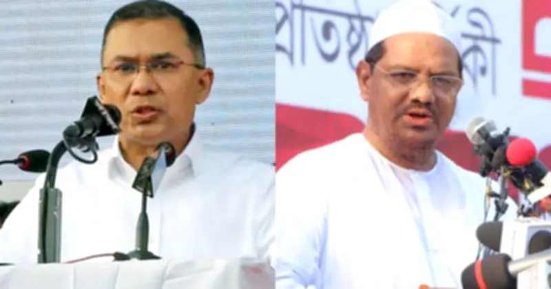 বিএনপি চেয়ারম্যানের ইসলামী আন্দোলনের আমিরের সঙ্গে সাক্ষাৎ, শপথের আগে জোট প্রসার