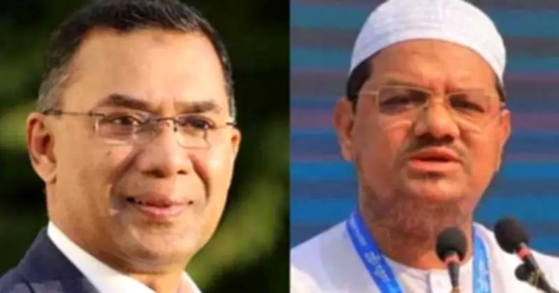 বিএনপি চেয়ারম্যান তারেক রহমানের ইসলামী আন্দোলন বাংলাদেশ আমীরের সাথে সৌজন্য সাক্ষাৎ