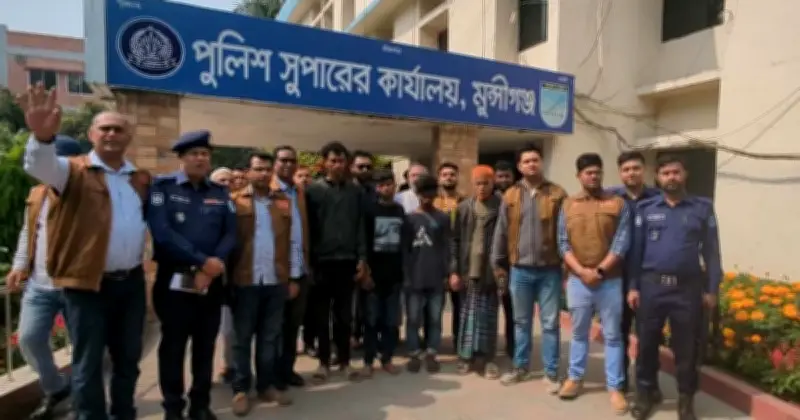 মুন্সীগঞ্জে অটোরিকশা ছিনতাইয়ের জন্য ১৪ বছর বয়সী কিশোরকে হত্যা: পুলিশ চারজনকে গ্রেফতার করেছে