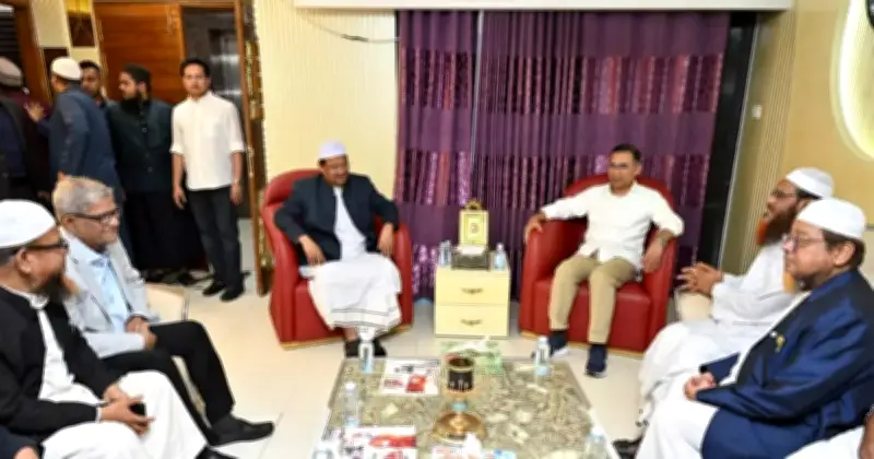 নতুন সরকার গঠনের আগে তরিকের ইসলামী দলগুলোর নেতাদের সাথে সৌজন্য সাক্ষাৎ