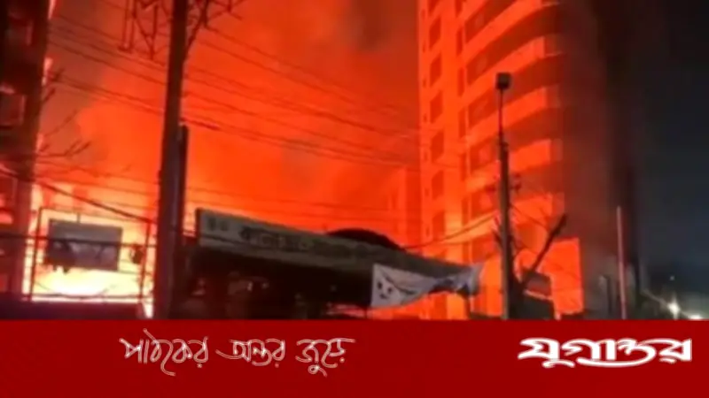 কারওয়ান বাজারে ভয়াবহ অগ্নিকাণ্ড: নিয়ন্ত্রণে ইউনিট সংখ্যা বেড়ে ১০