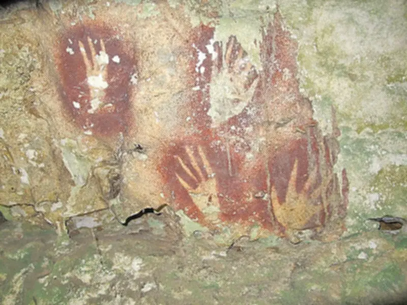 ইন্দোনেশিয়ার গুহায় ৭০ হাজার বছরের প্রাচীন হাতের ছাপের রহস্য উন্মোচন