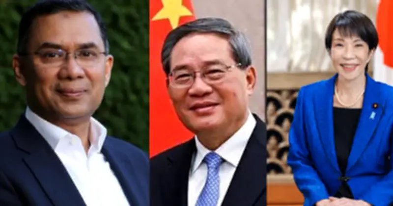 প্রধানমন্ত্রী তারেক রহমানকে অভিনন্দন জানালেন চীন ও জাপানের প্রধানমন্ত্রী