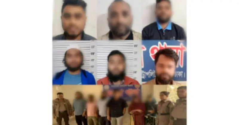 হানিট্র্যাপ চক্রের ১২ সদস্য গ্রেফতার: দুই নারীসহ ঢাকায় অভিযান