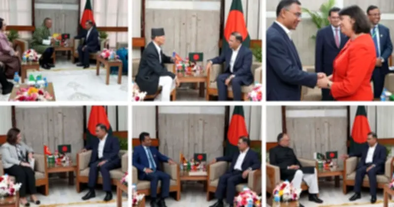 প্রধানমন্ত্রী তারেক রহমানের সঙ্গে বিভিন্ন দেশের প্রতিনিধিদের সৌজন্য সাক্ষাৎ