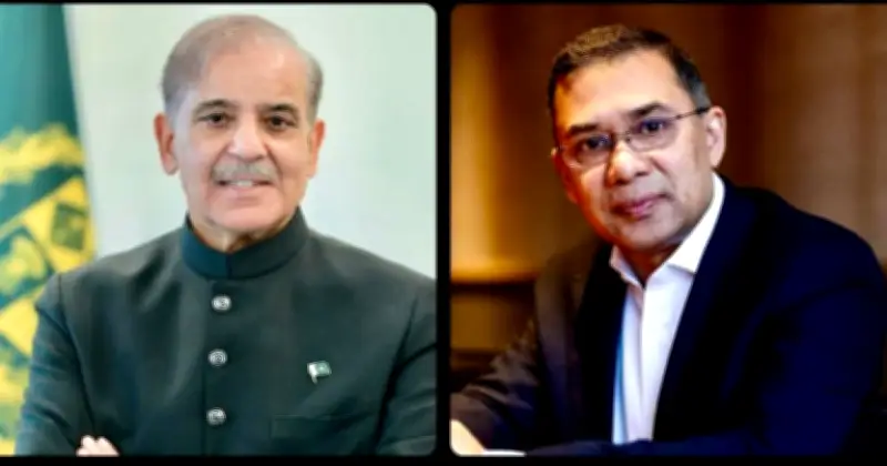 পাকিস্তানের প্রধানমন্ত্রী শাহবাজ শরীফের অভিনন্দনে তারেক রহমানের শপথগ্রহণ