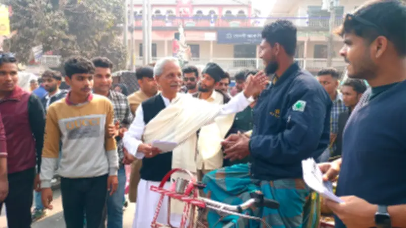 মাগুরার মহম্মদপুরে নির্বাচনী প্রচারে নিতাই রায় চৌধুরী: বিএনপি সরকারে সংস্কৃতি মন্ত্রী হলেন