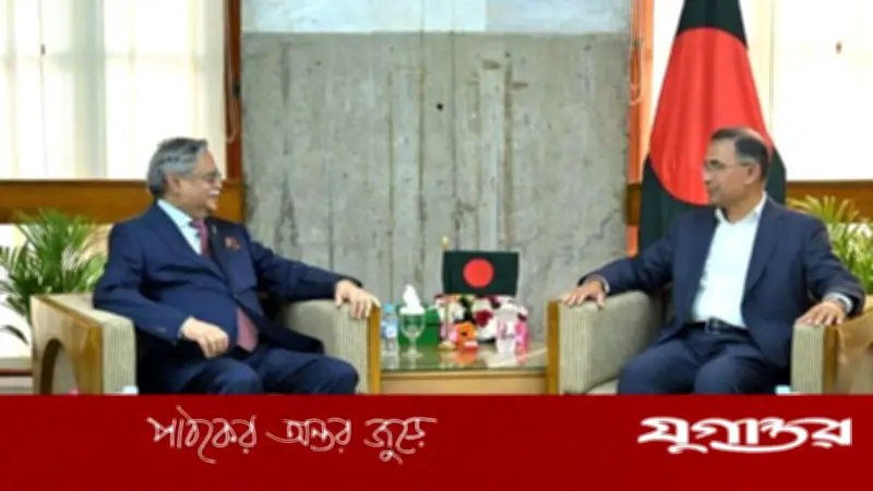 রাষ্ট্রপতি সাহাবুদ্দিনের সঙ্গে প্রধানমন্ত্রী তারেক রহমানের সৌজন্য সাক্ষাৎ অনুষ্ঠিত