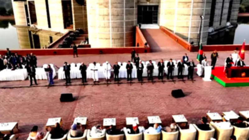 নতুন মন্ত্রিসভার গড় বয়স ৬০ বছর, সর্বজ্যেষ্ঠ ৮১ ও সর্বকনিষ্ঠ ৩১ বছর