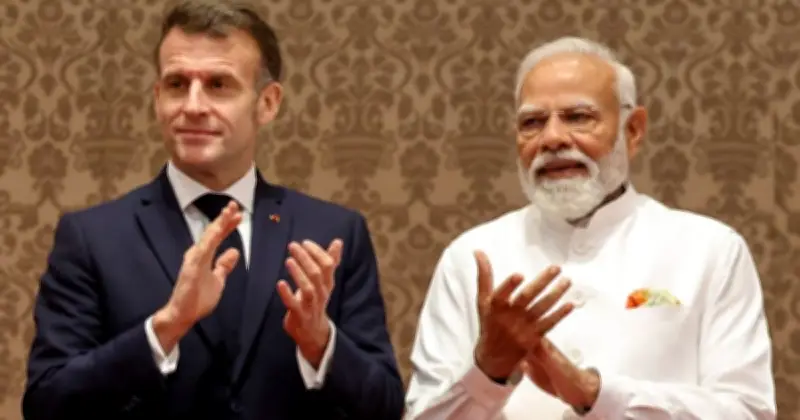 ম্যাক্রনের ভারত সফরে প্রতিরক্ষা ও এআই সহযোগিতা জোরদারের আলোচনা