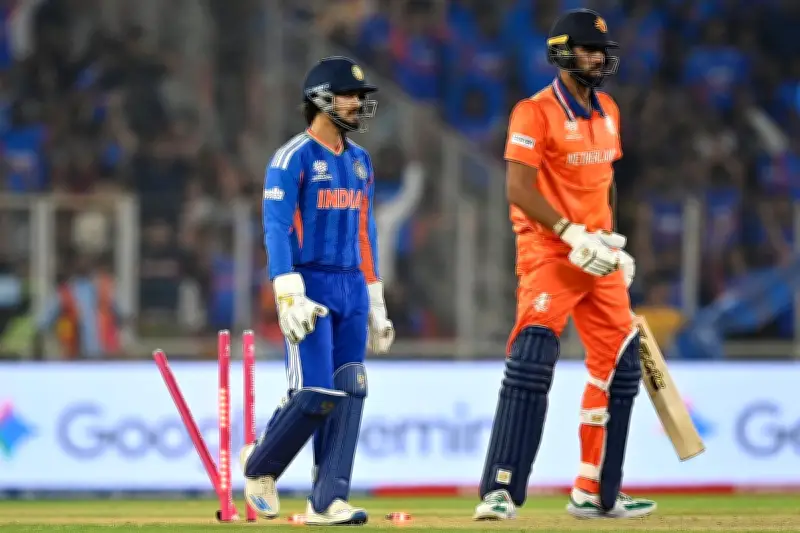 নেদারল্যান্ডসকে ১৭ রানে হারালো ভারত, অভিষেক শর্মার শূন্যের হ্যাটট্রিক