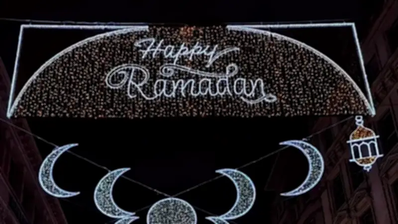 রমজানের আলোকসজ্জা: লন্ডন ও ফ্র্যাঙ্কফুর্টে বহুসাংস্কৃতিক উৎসবের নতুন ইতিহাস