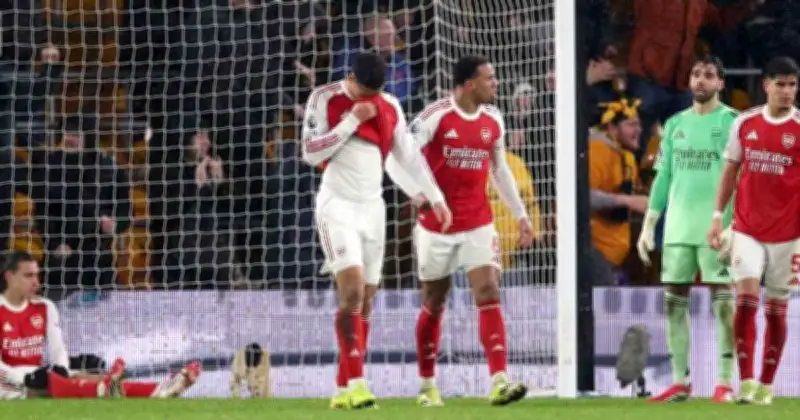 ইংলিশ প্রিমিয়ার লিগে আর্সেনালের বড় ধাক্কা, উলভসের বিপক্ষে ড্র
