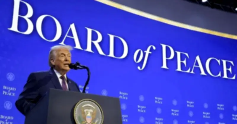 ট্রাম্পের 'বোর্ড অফ পিস' উদ্বোধন, গাজায় শান্তি প্রচেষ্টা ও আন্তর্জাতিক সমালোচনা