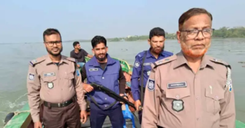 নৌ পুলিশের অভিযানে ৫ দিনে ২ কোটি মিটার অবৈধ জাল ও ৬৪ জন আটক