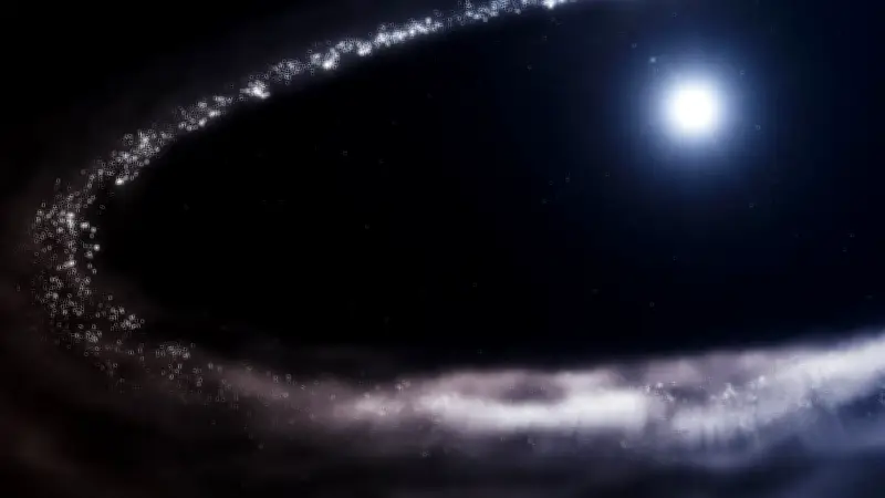 জেমস ওয়েব টেলিস্কোপের সন্ধান: ভিন নক্ষত্রের বলয়ে স্ফটিকাকার বরফের উপস্থিতি নিশ্চিত