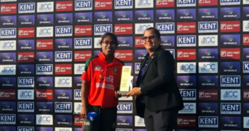 নারী ইমার্জিং রাইজিং স্টারসে বাংলাদেশ ‘এ’ দলের ঐতিহাসিক ফাইনালে উত্তরণ