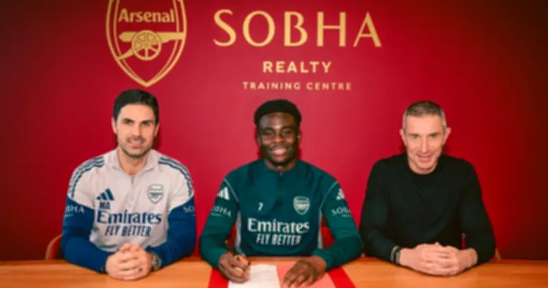 আর্সেনালের সঙ্গে চুক্তি মেয়াদ বৃদ্ধি করলেন তারকা ফরোয়ার্ড বুকায়ো সাকা