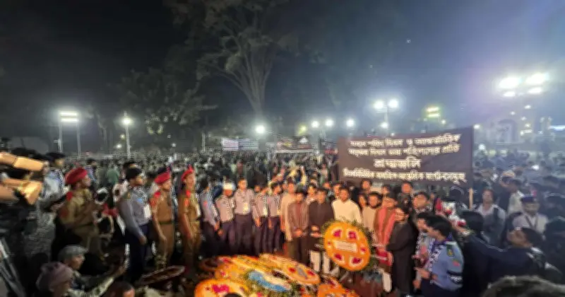 একুশে ফেব্রুয়ারিতে শহীদ মিনারে শ্রদ্ধা নিবেদন, জামায়াত আমিরকে ঘিরে উত্তেজনা