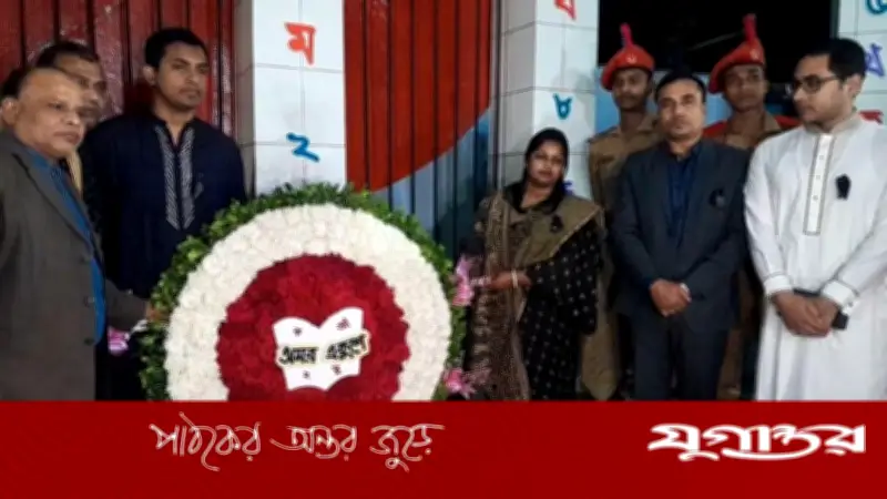 কুড়িগ্রামে শহীদ দিবসে ভাষা শহীদদের প্রতি শ্রদ্ধা নিবেদন, নেতাদের বক্তব্য