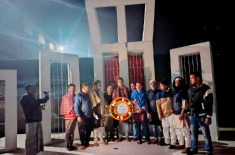 নিষিদ্ধ আওয়ামী লীগের শহীদ দিবসে শ্রদ্ধা নিবেদন, ভিডিও ভাইরাল