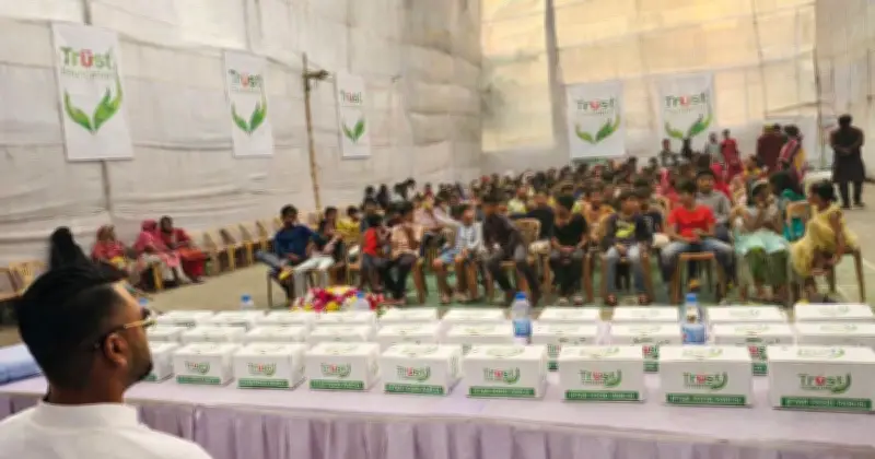 রমজানে এতিম শিশুদের জন্য ট্রাস্ট ফাউন্ডেশনের বিনামূল্যে ইফতার ও সাহরির উদ্যোগ