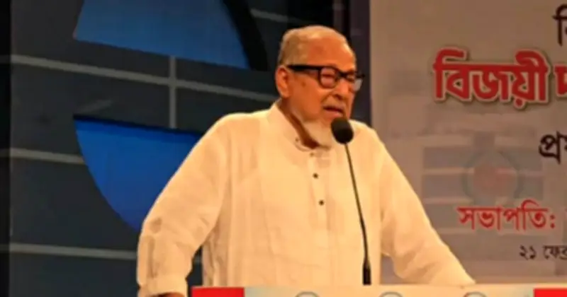 বিএনপি নেতা নজরুল ইসলাম খানের তরুণদের দক্ষতাকে অগ্রাধিকার দেওয়ার আহ্বান