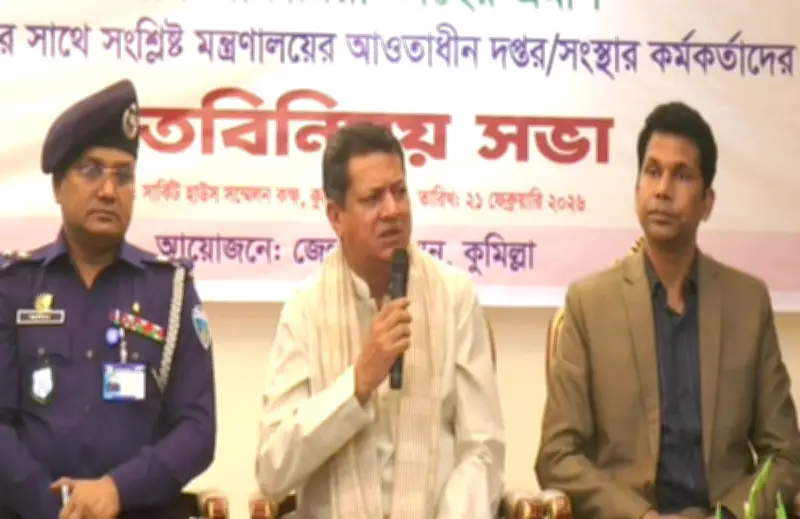 গৃহায়ণমন্ত্রীর কঠোর বার্তা: আইনের বাইরে কোনো স্থাপনা নির্মাণ করা যাবে না