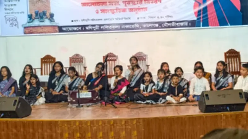 মণিপুরি ফাইন আর্টস একাডেমিতে শহীদ দিবস পালন, মন্ত্রী রশিদের বক্তব্য